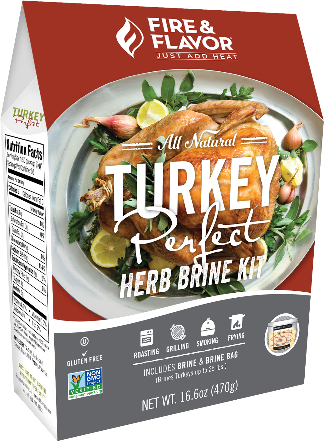 Turkeyperfect Herb Render V02 1024x1024@2x V=1540389073 - Fire And Flavor Turkey Brine Kit (1320x1617), Png Download