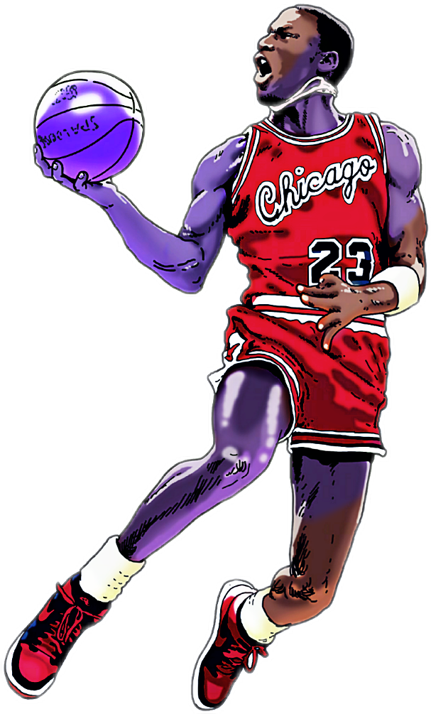 Michaeljordan Mj Michael Jordan Leanball Lean Ball - Michael Jordan Dunk Png (1024x1024), Png Download