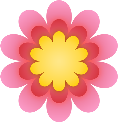 Mahjong Flower Garden Messages Sticker-4 - Flower (618x618), Png Download