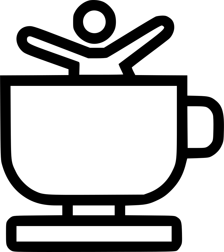Tea Cups Ride Comments - Tea Cup Ride Vector (874x980), Png Download