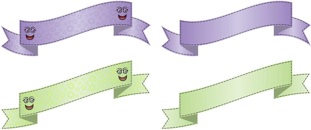 Banner,wave,arch,copy - Ribbon (1280x640), Png Download