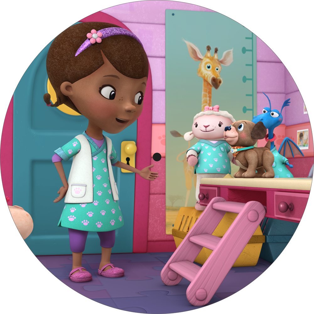 04-doctora Juguetes (1000x1000), Png Download
