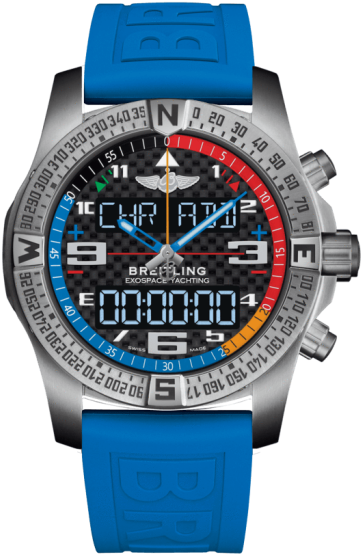Breitling Exospace B55 Yachting 46mm Titanium/rubber - Breitling Exospace B55 Yachting (525x700), Png Download