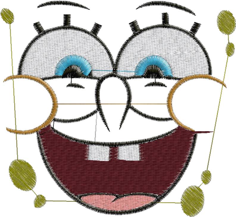 Caras De Los Personajes De Bob Esponja (800x800), Png Download