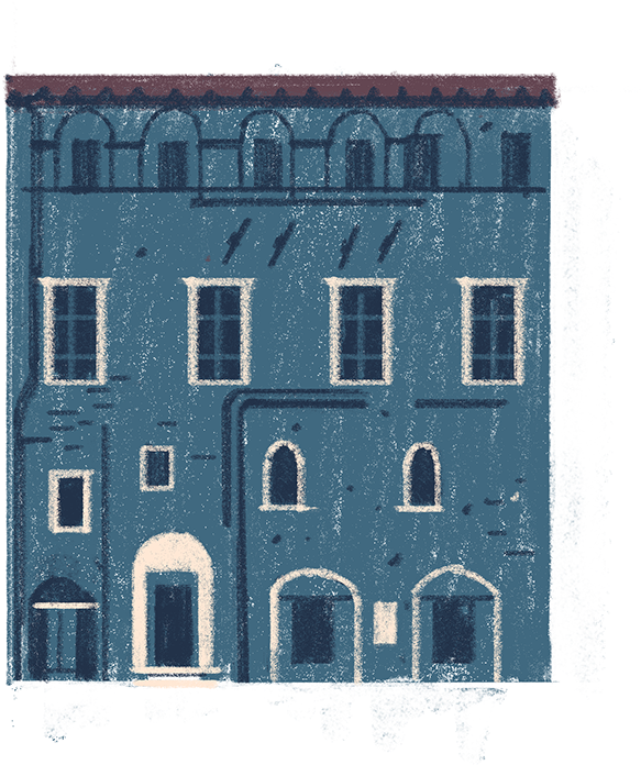 It Is Abut The Nazi's Roundup In The Ghetto Of Rome - House (1200x840), Png Download