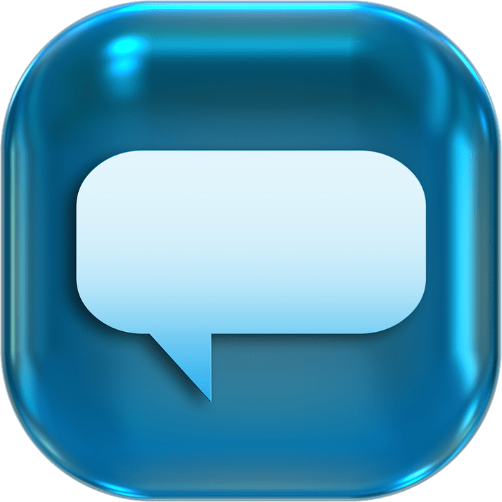 Free Illustration Icons Symbols Balloon Free Image - Icones De Mensagens 3d (720x720), Png Download