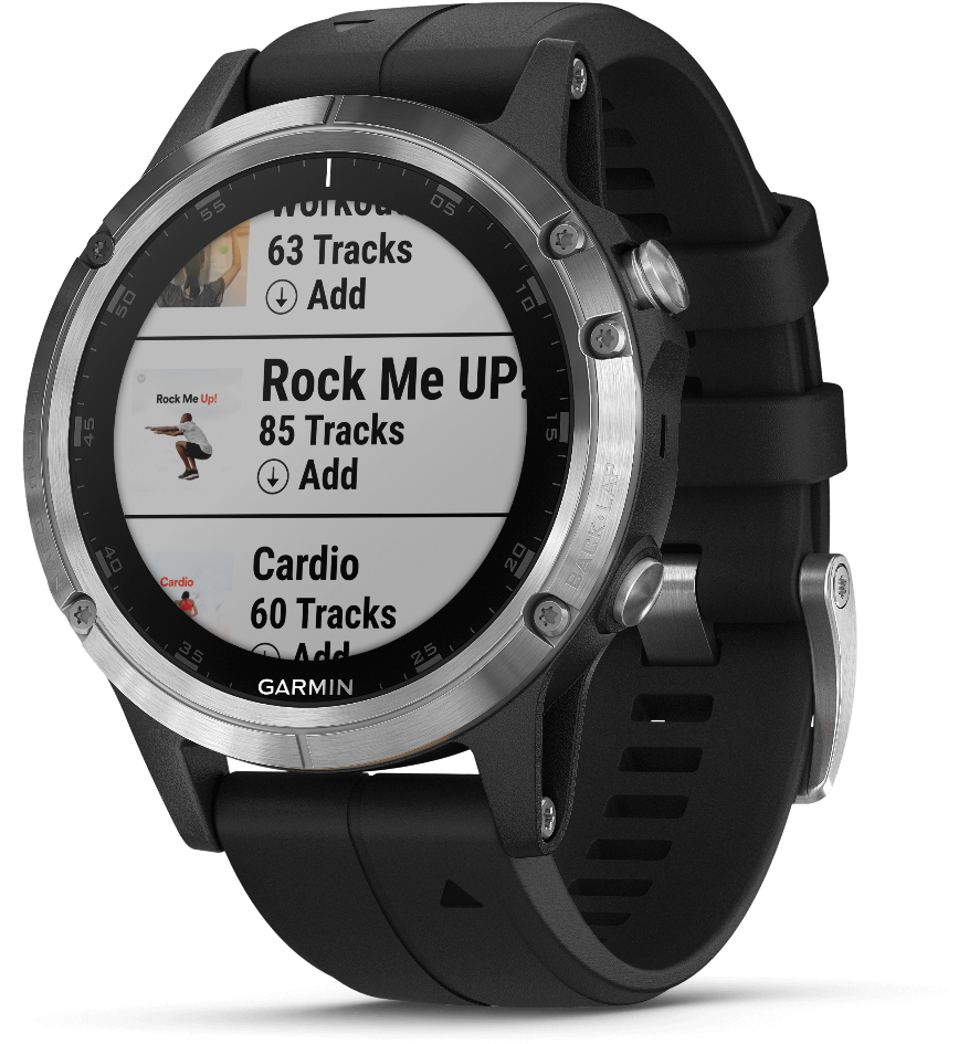 Garmin Fenix 5 Plus Silber (1854x1200), Png Download
