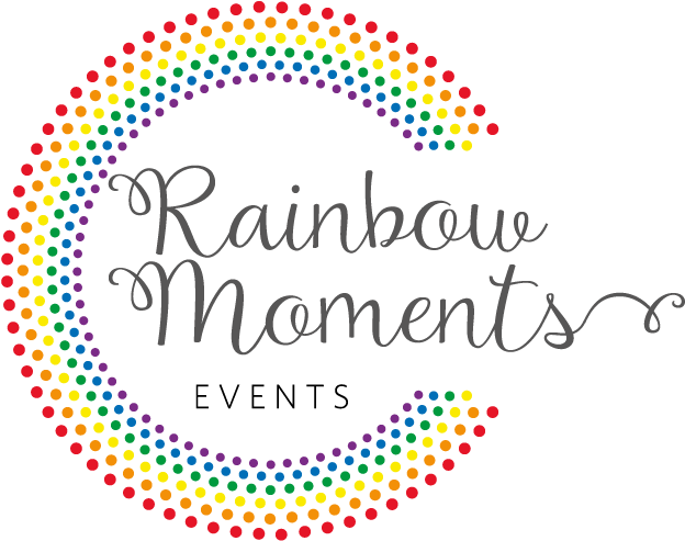 Rainbow Moments Events - Circle (800x587), Png Download