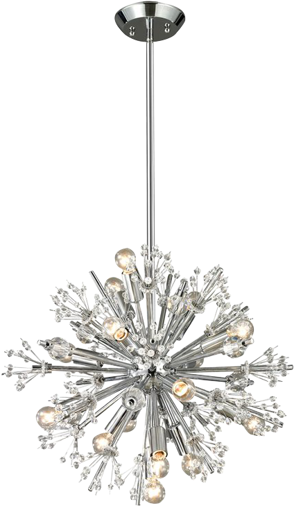 Img - Elk Starburst Chandelier (800x800), Png Download