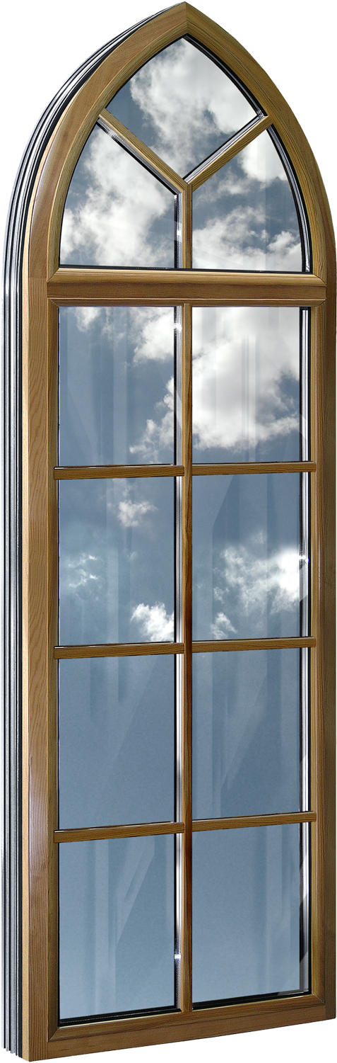 Äóá Íàòóðàëüíûé Äóá Íàòóðàëüíûé Äóá Íàòóðàëüíûé Äóá - Stained Glass (1000x1500), Png Download