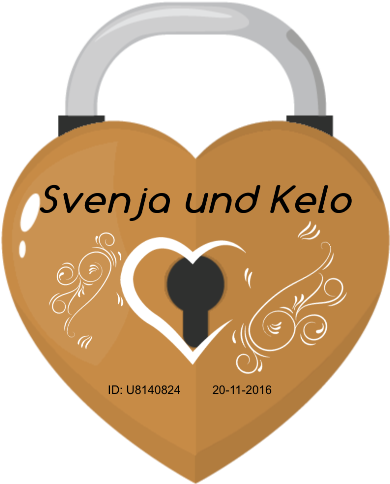 Lock-u8140824 - Heart (1200x630), Png Download