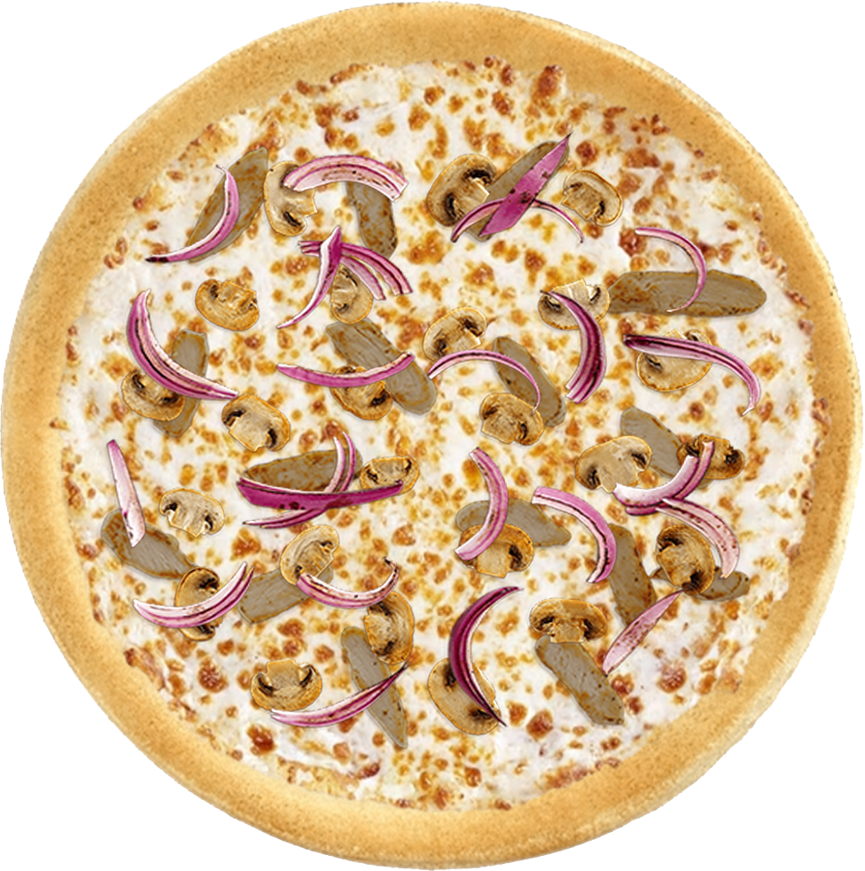 Bold Bbq Chicken - Flatbread (976x983), Png Download