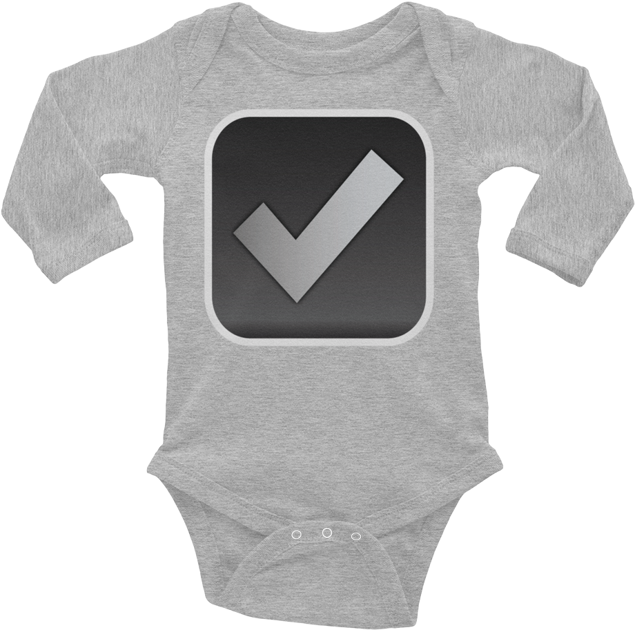 Emoji Baby Long Sleeve One Piece - Baby Clothes Best Uncle (1000x1000), Png Download