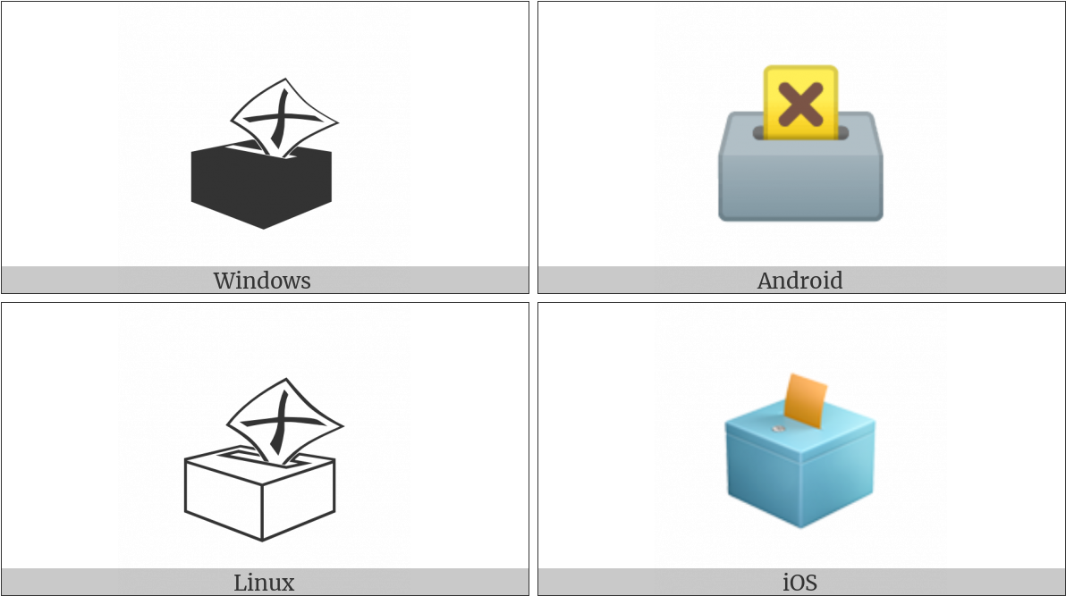 Ballot Box With Ballot On Various Operating Systems - Ballot Box (1200x675), Png Download