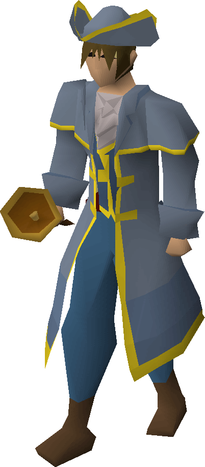 Town Crier Osrs (402x914), Png Download