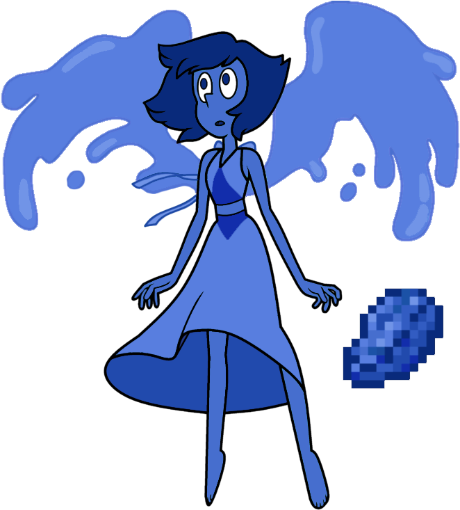 Behold, My Two Gemsonas - Minecraft Lapis Lazuli (768x768), Png Download