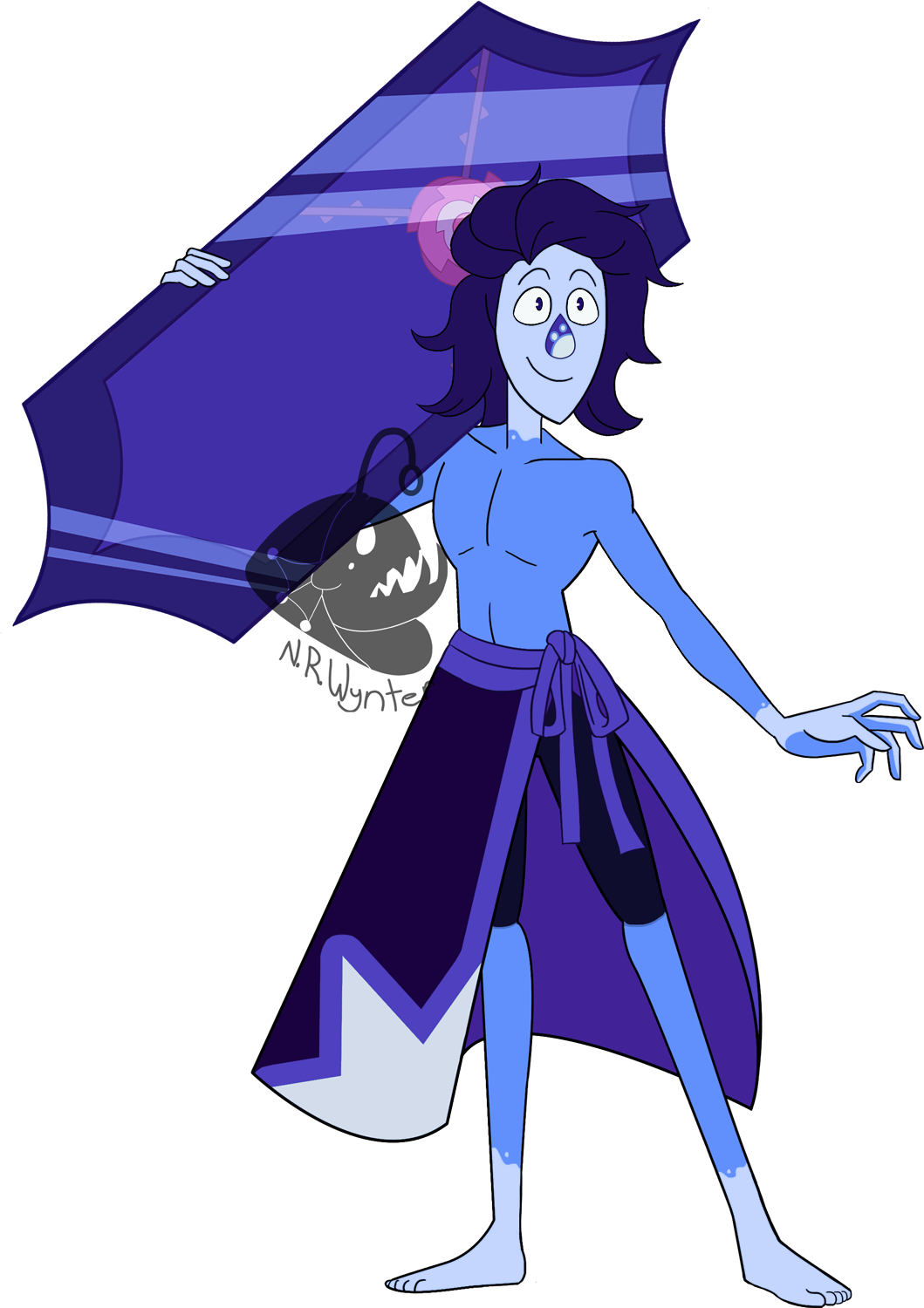 Lapis Lazuli Cartoon (1059x1500), Png Download