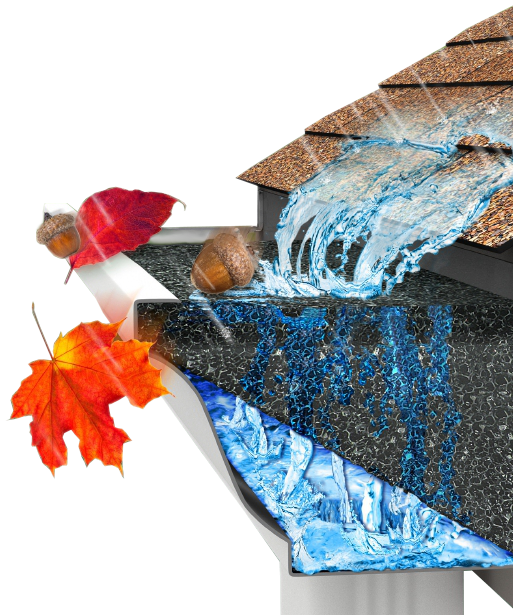 Filterflow - Filters For Gutters (513x615), Png Download