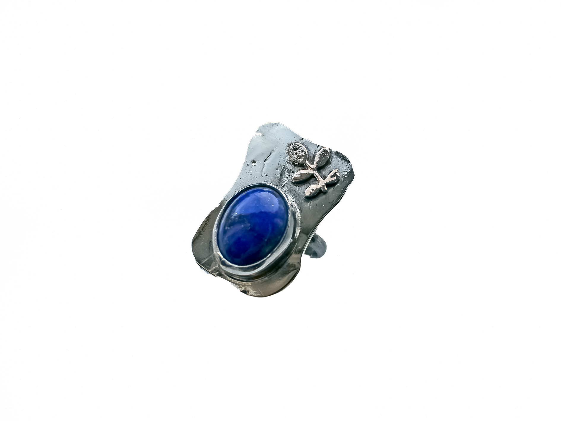 Load Image Into Gallery Viewer, Lapis Lazuli - Engagement Ring (1890x1417), Png Download