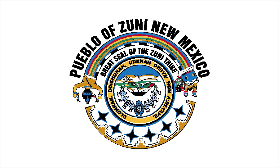 Pueblo Of Zuni - Pueblo Of Zuni Logo (900x541), Png Download