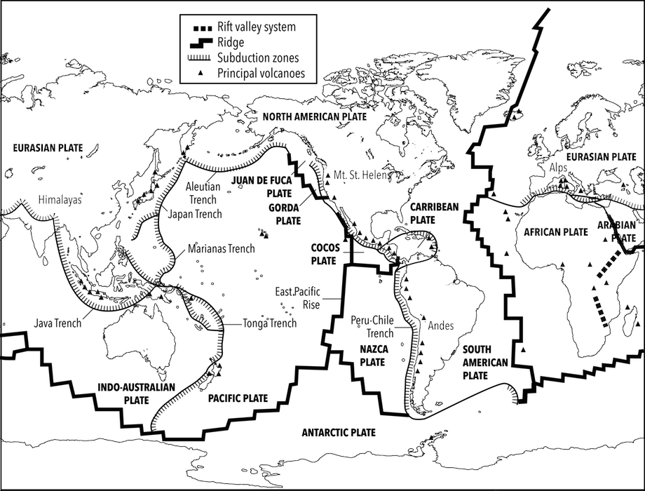 </strong> Earth's Plate - Earth's Plate System (920x700), Png Download