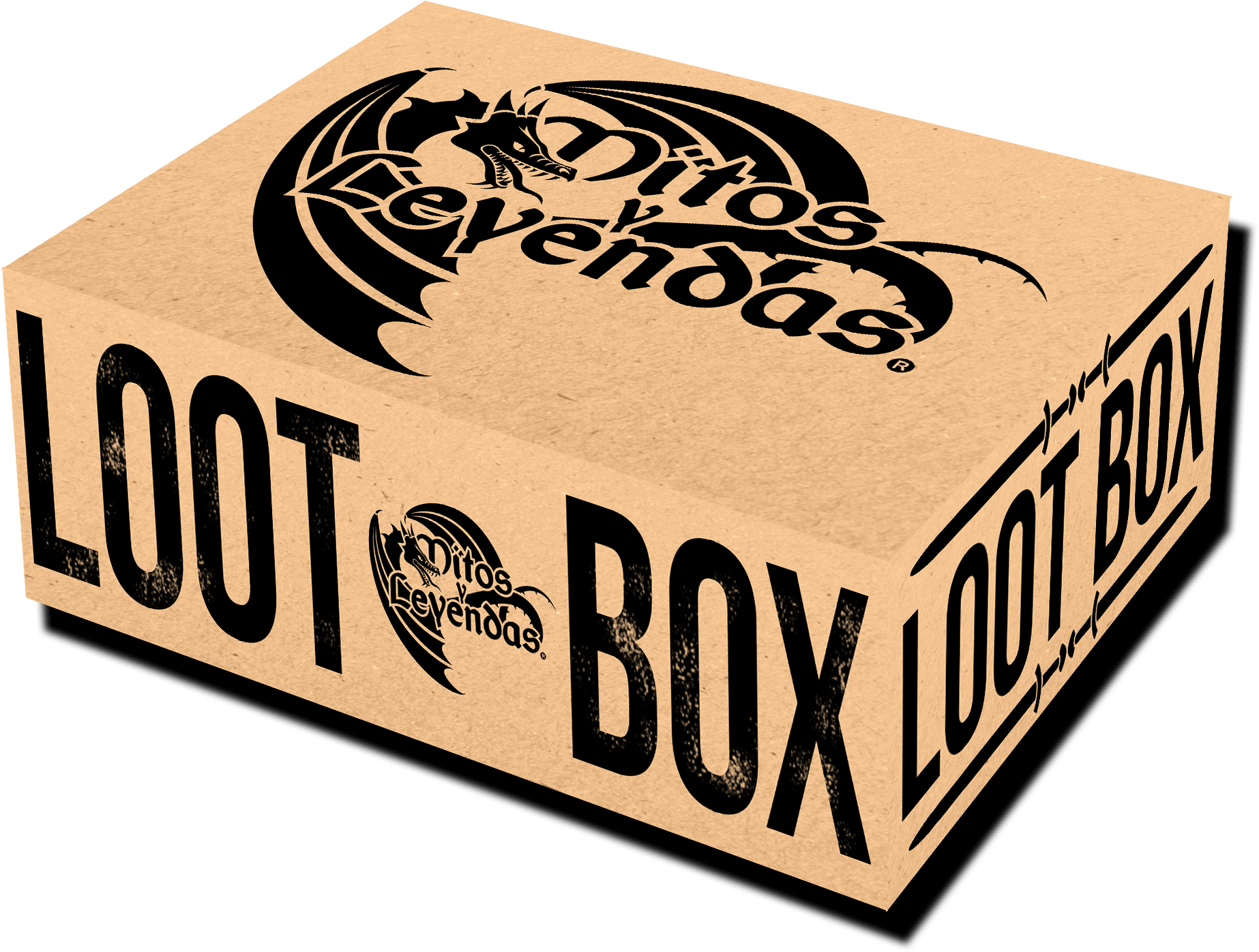 Loot Box Myl - Monkey (2000x2000), Png Download