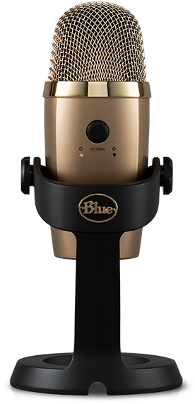 Blue Yeti Nano Gold - New Blue Yeti (504x760), Png Download