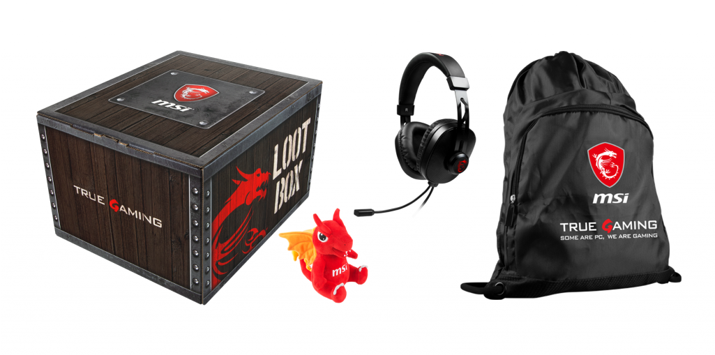 Msi Gl73 8rd-235cz Msi Loot Box Ajándékcsomag - Msi Loot Box (1024x1024), Png Download