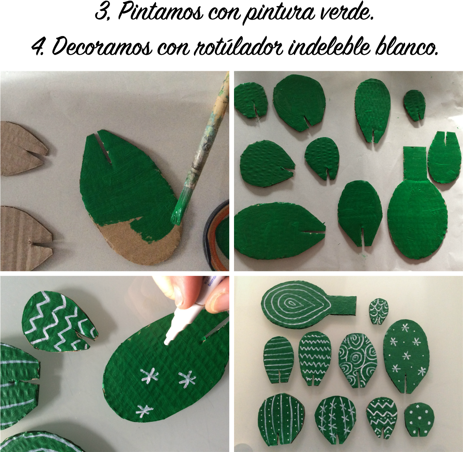 Make These Cactus Too With Easy To Follow Instructions - Tree (1600x1600), Png Download