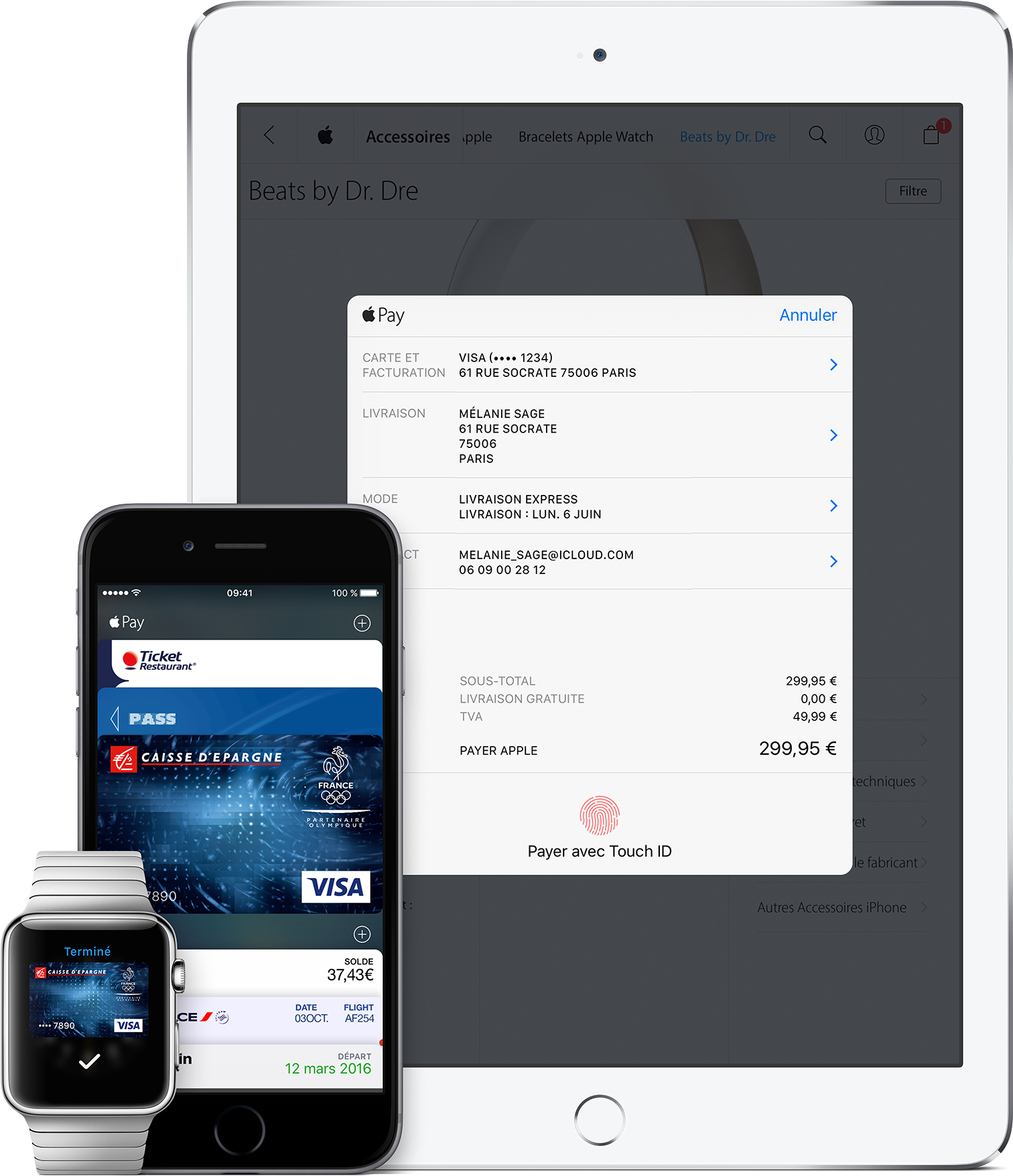 Apple Pay France Teaser - Add To Apple Wallet French (2044x1756), Png Download