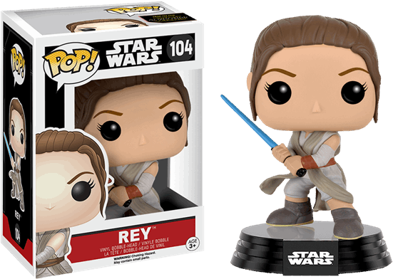 Star Wars Episose Vii - Pop Funko Figure Star Wars (600x600), Png Download