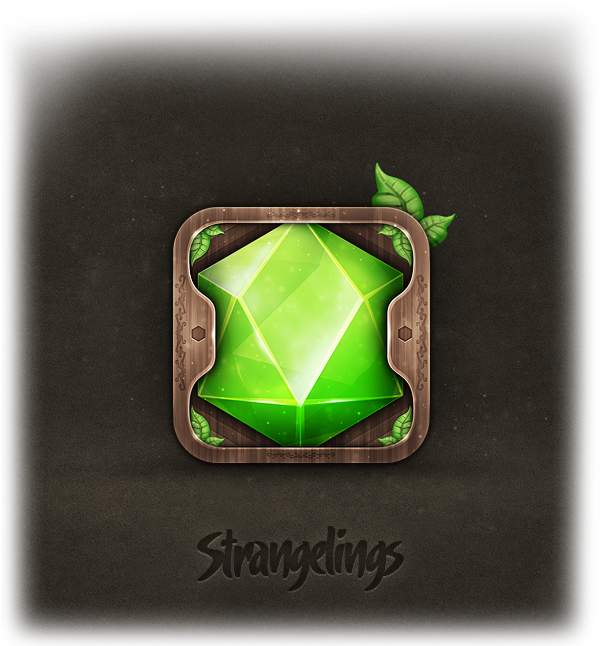 Strangelings By Stanislav Hristov, Via Behance Ios - App Store (600x659), Png Download