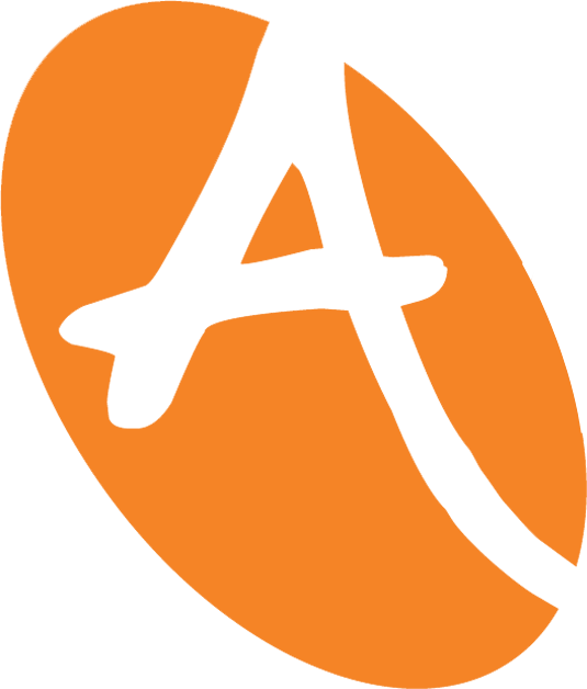 Actif Mini Logo Brand Colour Orange - Actif Sir Gar (535x628), Png Download