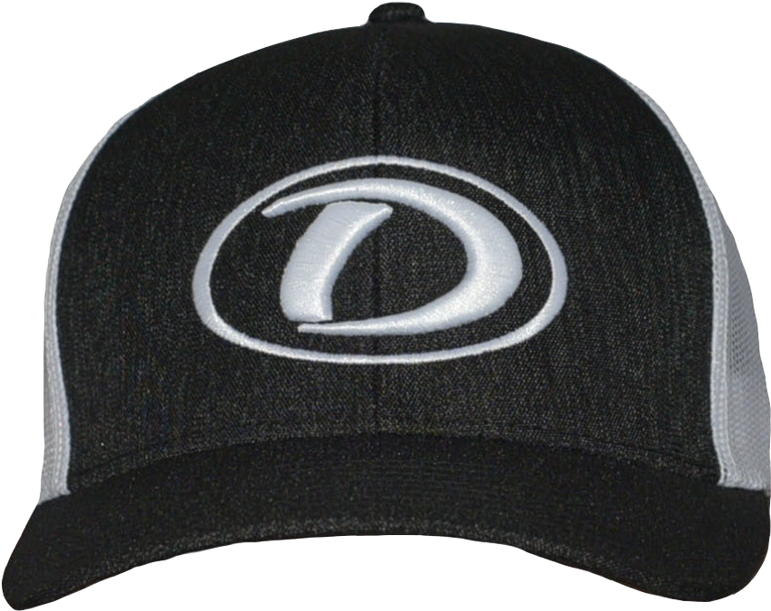 Black Heather & White Snapback - Baseball Cap (1085x812), Png Download