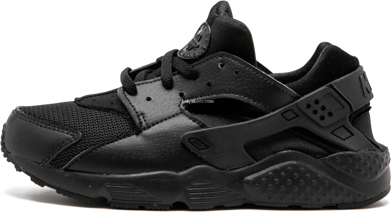 The Nationality Nike Huarache Run - Nike Air Zoom Spiridon Ultra Black (2000x1200), Png Download