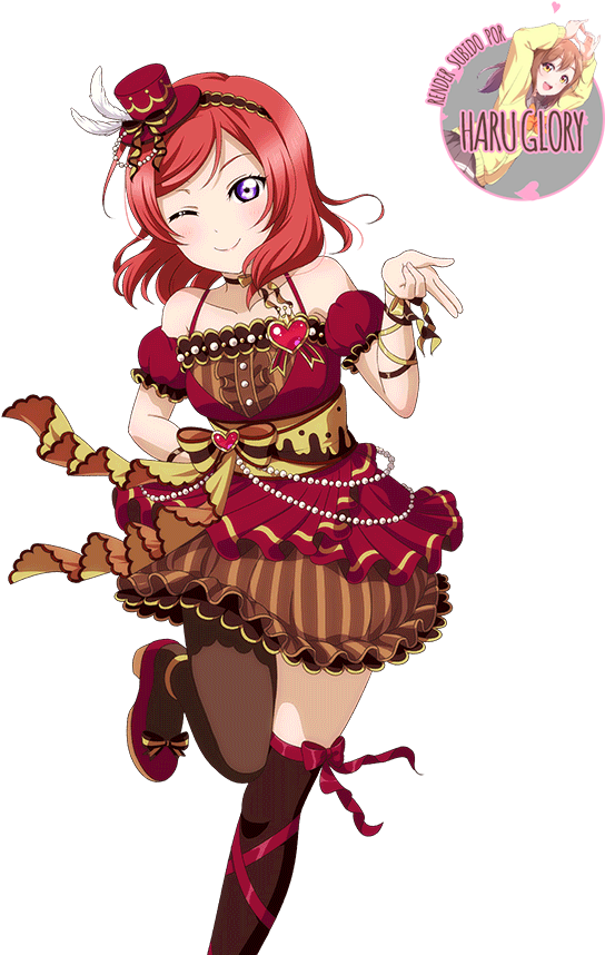 Maki Nishikino (637x878), Png Download