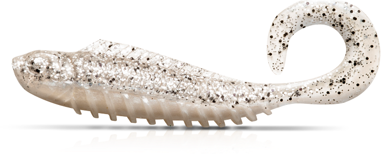 Wriggler 140mm / White Lightening 5pcs - Silver (940x940), Png Download