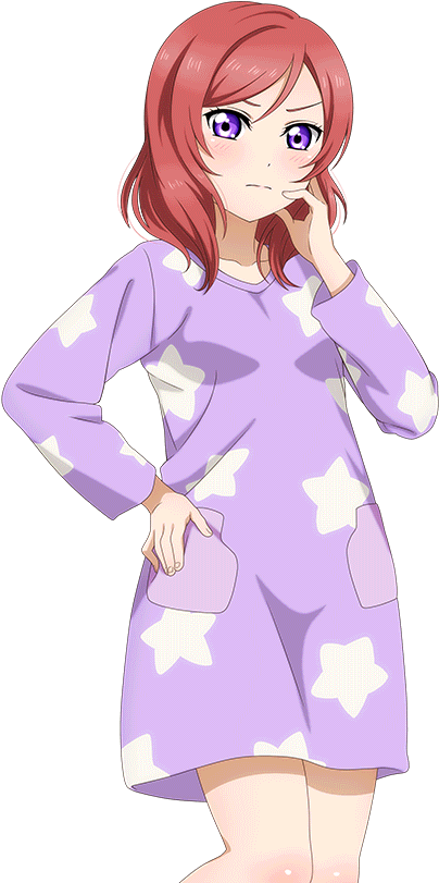 Μ's In Their Pj's - Cartoon (1024x1024), Png Download