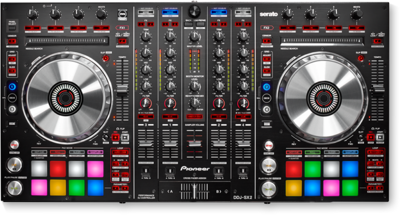 Pioneer Ddj-sx2 4 Channel Serato Dj Mixer - Pioneer Ddj Sx2 (800x600), Png Download