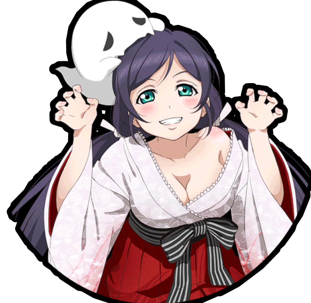 Happy Halloween Maki Nishikino Nozomi Tojo Nozomaki - Love Live Nozomi Breast (1023x999), Png Download