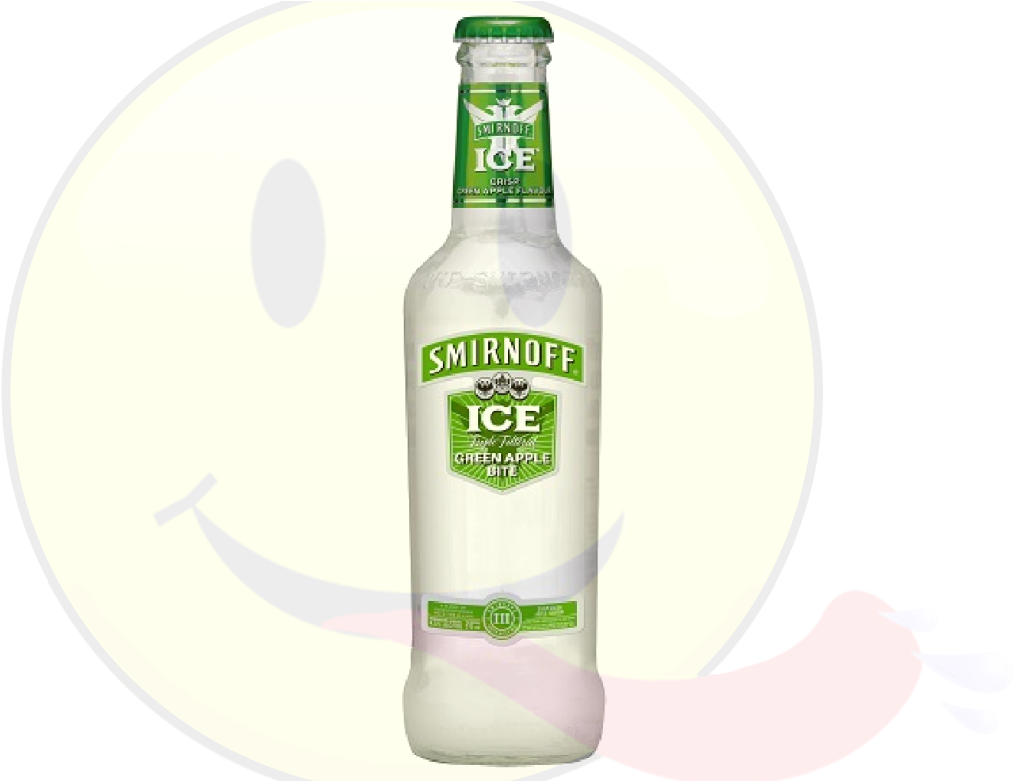 Smirnoff Ice Green Apple Bite (1040x780), Png Download