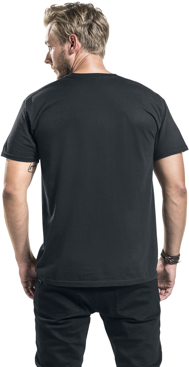 Batman The Dark Knight Joker Ha Outline Mens T-shirt - Slipknot All Out Life T Shirt (837x1500), Png Download