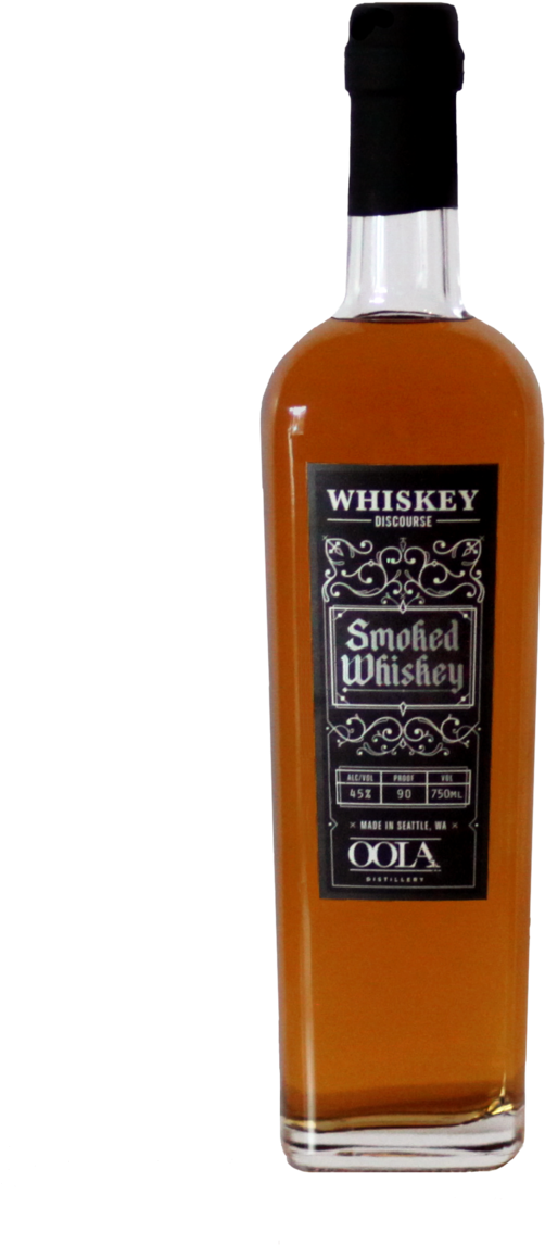 Smoked Whiskey Bottle Shot V4 - Glass Bottle (1000x1400), Png Download