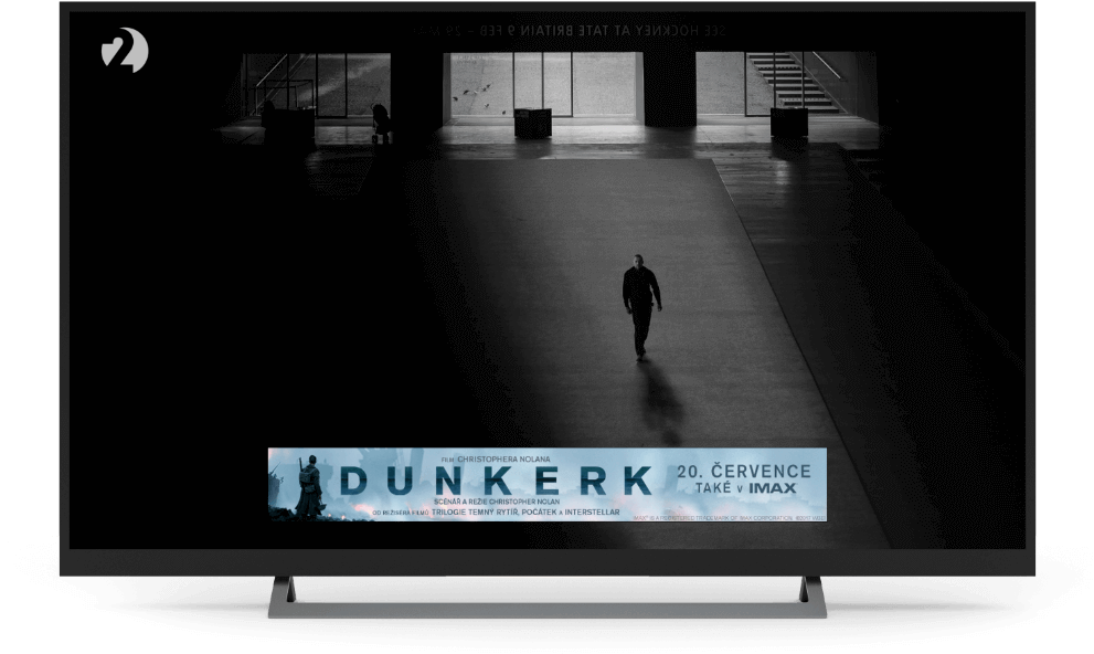 Programmatic Campaign On Hbbtv For Vertical Entertainment - Led-backlit Lcd Display (990x712), Png Download