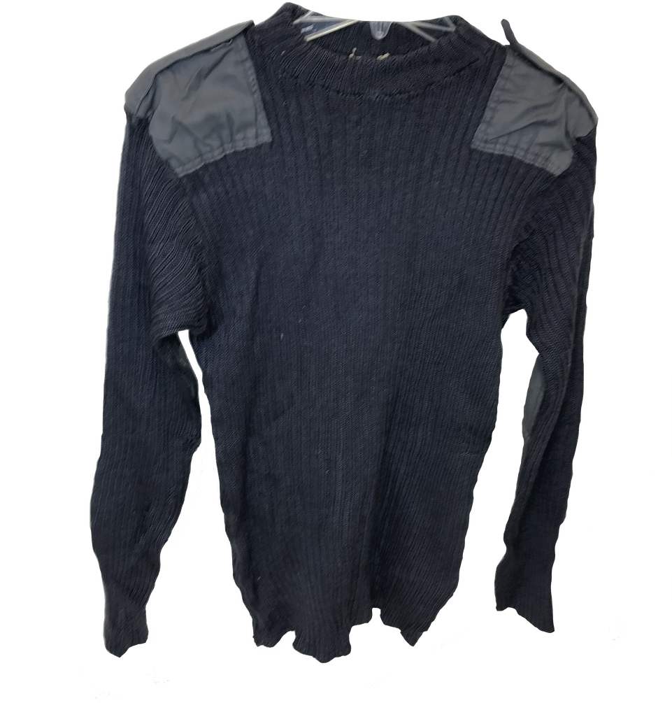 Used British Military Police Sweater - Cardigan (960x1280), Png Download