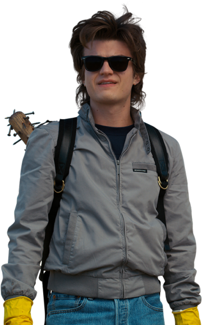 Steve Harrington Stranger Things (500x661), Png Download