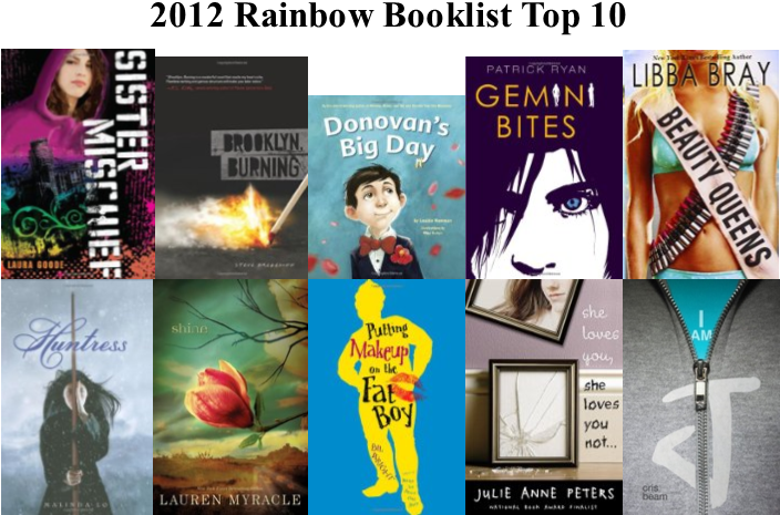 2012 Rainbow Book List - Flyer (703x473), Png Download