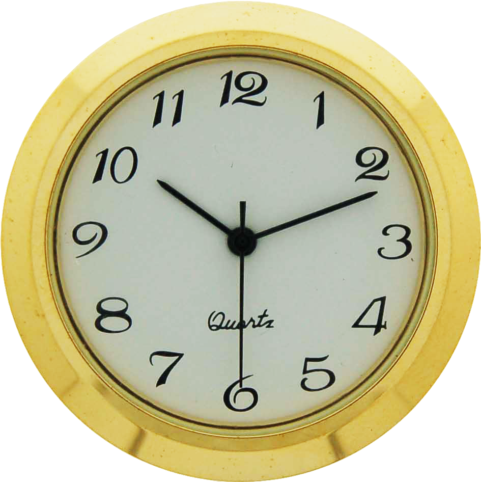 Home / Clock Inserts & Accessories / Small Insert Clocks - Quartz Clock (1045x1028), Png Download