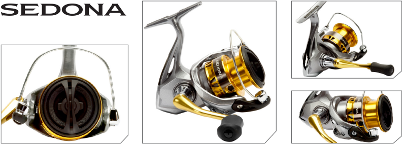 Shimano Sedona Fi Spinning Reel (940x400), Png Download