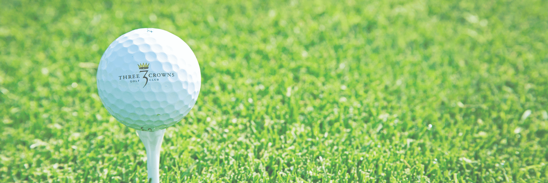 Three Crowns Golf Club Hero - Speed Golf (1920x643), Png Download